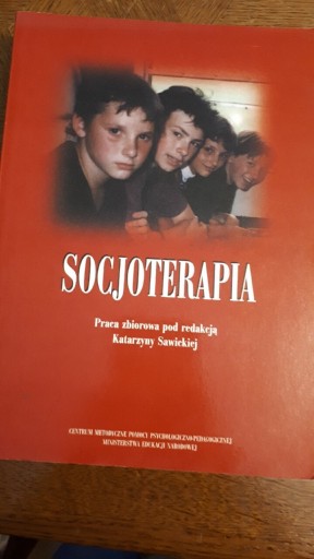 Zdjęcie oferty: Socjoterapia. pr. Katarzyny Sawickiej