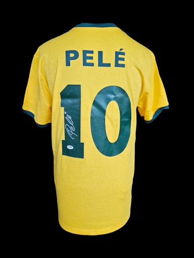 Zdjęcie oferty: Pele koszulka z oryginalnym autografem Brazylia MS