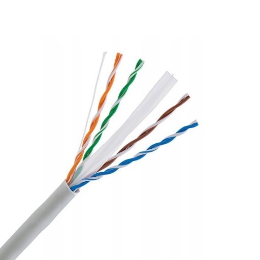 Zdjęcie oferty: Kabel sieciowy Patchcord U/UTP CAT.6 100%Cu (8,5M)