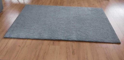 Zdjęcie oferty: Dywan Ikea Langsted 133x195 Jasno niebieski krótki