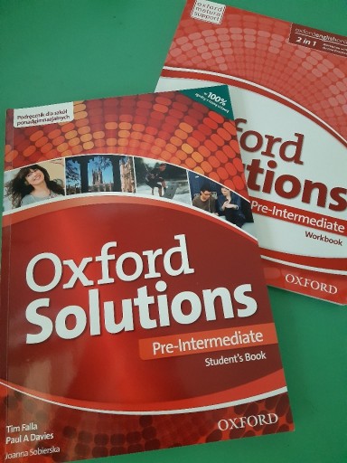 Zdjęcie oferty: Oxford SOLUTIONS 