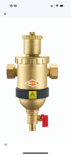 Zdjęcie oferty: Separator zanieczyszczeń z filtrem magnetycznym Wita 1''