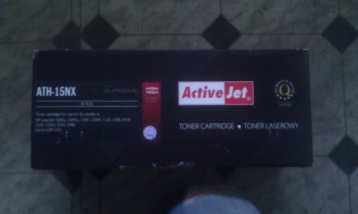 Zdjęcie oferty: Toner ActiveJet ATH-15NX (100 zł za 2)