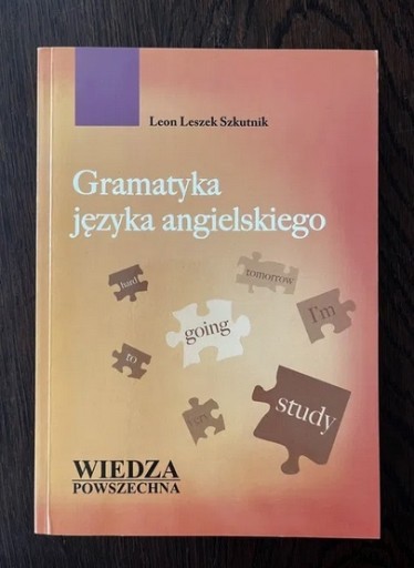 Zdjęcie oferty: Gramatyka języka angielskiego - Leszek L. Szkutnik