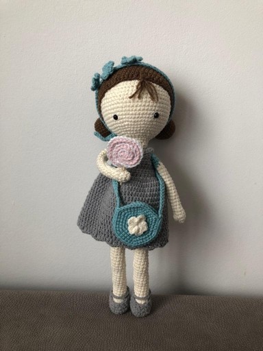 Zdjęcie oferty: Lalka na szydełku amigurumi crochet doll 