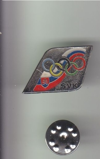 Zdjęcie oferty: Słowacja Komitet Olimpijski odznaka srebrna