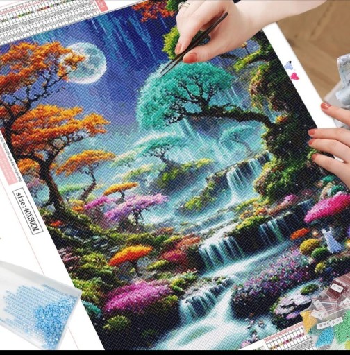 Zdjęcie oferty: Haft mozaika diamentowa diamond painting elza 