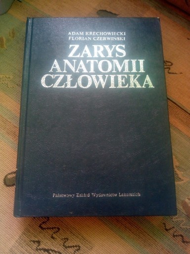 Zdjęcie oferty: Zarys Anatomii Człowieka Krechowiecki/Czerwiński