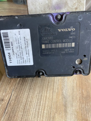 Zdjęcie oferty: Pompa ABS Volvo 30643982