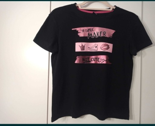 Zdjęcie oferty: T-shirt koszulka Y.F.K. 158/164 cm 12-14 lat róż 