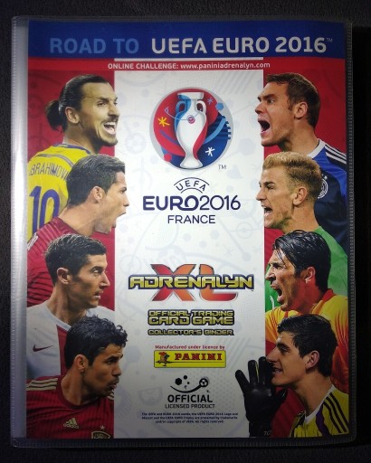 Zdjęcie oferty: KOMPLETNY Album Road To UEFA EURO 2016 Panini 340