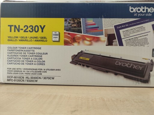 Zdjęcie oferty: Toner Brother TN-230Y żółty oryginalny