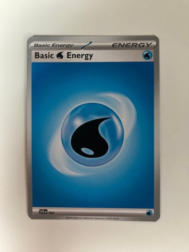 Zdjęcie oferty: Karty Energii Pokemon TCG 2023 - Water