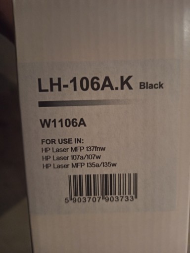 Zdjęcie oferty: Toner czarny LH 106 HP laser MFP 135/137