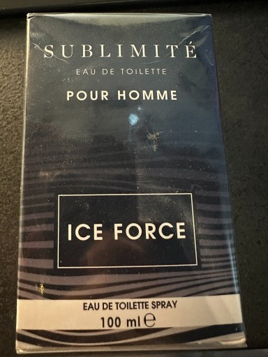 Zdjęcie oferty: SUBLIMITE ICE FORCE - super woda toaletowa perfum