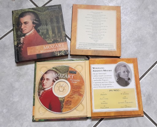 Zdjęcie oferty: Mozart Mistrzowskie Dzieła 3 płyty CD NOWE