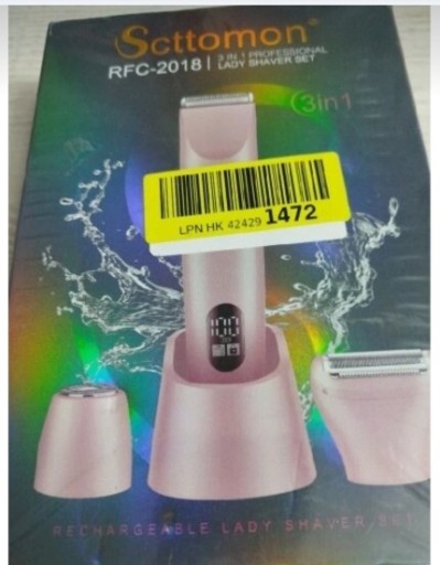 Zdjęcie oferty: SCTTOMON GOLARKA  DLA KOBIET PRECYZYJNY TRYMER DO CIAŁA TWARZY NOG