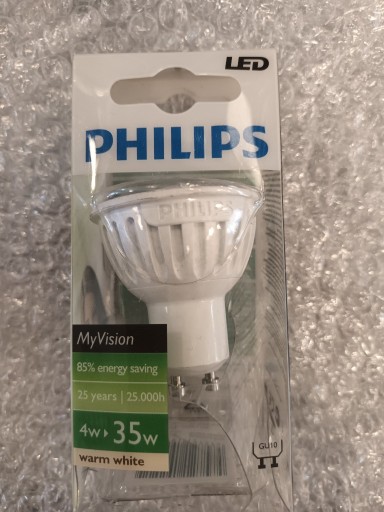 Zdjęcie oferty: Żarówka LED PHILIPS 4W GU10 