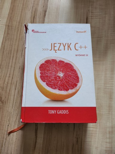 Zdjęcie oferty: Tony Gaddis Język C++ Owoce Programowania