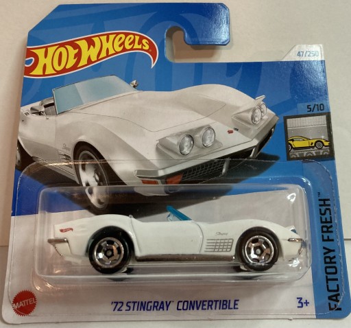 Zdjęcie oferty: Hot Wheels ’72 Stingray Convertible 