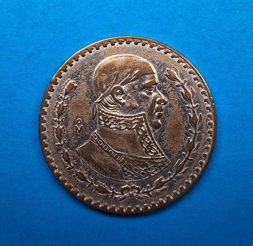 Zdjęcie oferty: Meksyk 1 peso 1960, dobry stan, srebro 0,100