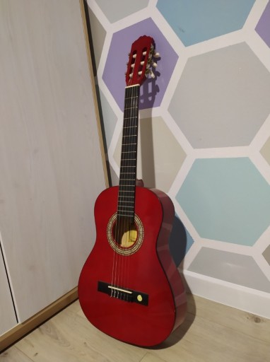 Zdjęcie oferty: Gitara klasyczna Tenson 3/4 czerwona