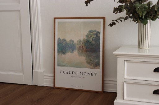 Zdjęcie oferty: Plakat Monet The Seine at Giverny 50x70 Desenio