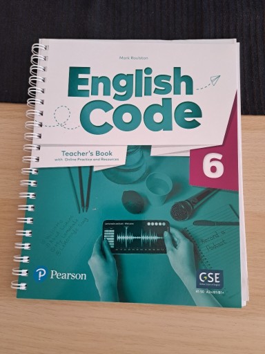 Zdjęcie oferty: English Code 6 Teacher's Book M. Roulston Pearson