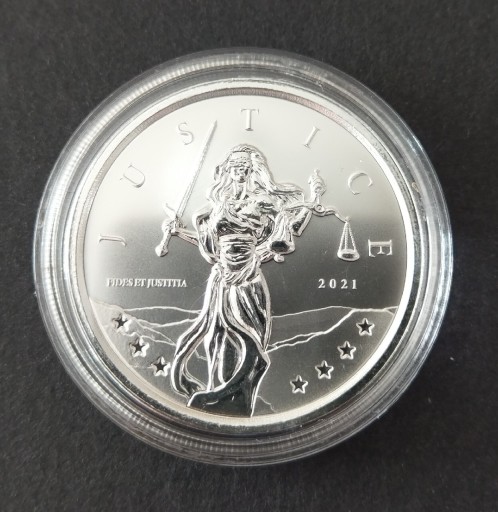 Zdjęcie oferty: Lady Justice 1oz silver 2022