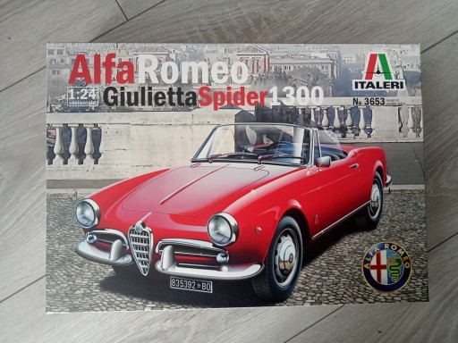 Zdjęcie oferty: Alfa Romeo Giuletta 1300 ITALERI-JAK NOWY 1:24