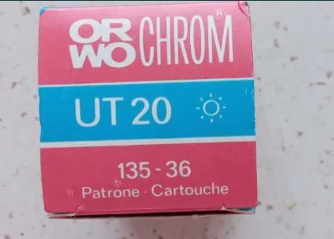 Zdjęcie oferty: Stary film Orwo Chrom UT 20 4 sztuki