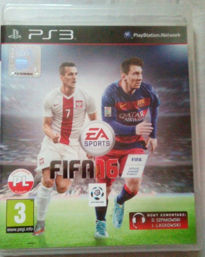 Zdjęcie oferty: FIFA 16 PS3 PL + FIFA 13 PS3 PL + FIFA 12 PS3 PL 