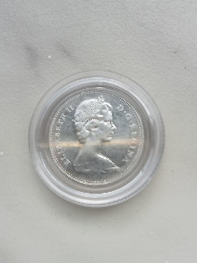 Zdjęcie oferty: Kanada 10 cent 1966 r Elzbieta srebro 