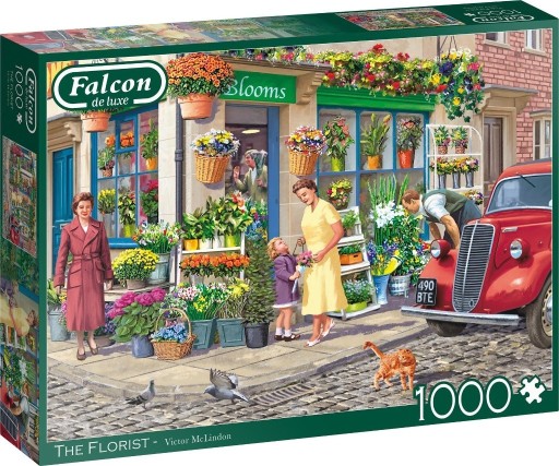 Zdjęcie oferty: Puzzle Falcon Jumbo 11297 The Florist IDEALNY
