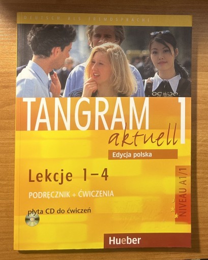 Zdjęcie oferty: Tangram aktuell a1.1 lekcje 1-4 książka ćwiczenia