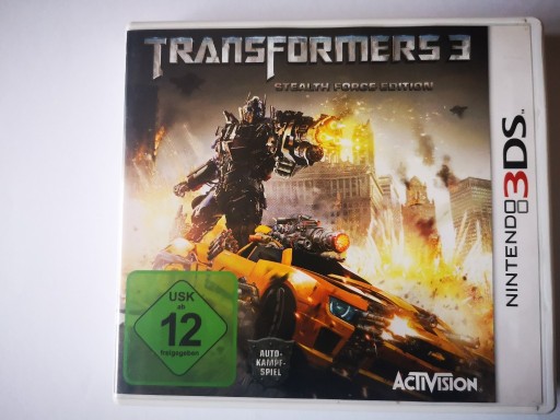 Zdjęcie oferty: TRANSFORMERS 3  STEALTH FORCE EDITION NINTENDO 3DS