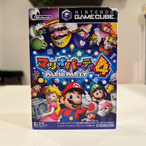 Zdjęcie oferty: Mario Party 4 | Nintendo gamecube NTSC-J komplet
