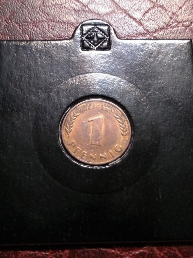 Zdjęcie oferty: Moneta Niemcy RFN 1 pfennig 1966 D