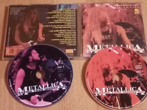 Zdjęcie oferty:  Metallica  Tearing Your Insides Out -2 CD