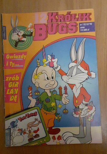 Zdjęcie oferty: Komiks: Królik Bugs nr 12(15)/1993 