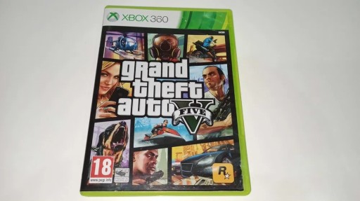 Zdjęcie oferty: Gra GTA5 Rockstar Xbox 360 Płyta PL