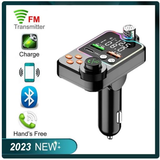 Zdjęcie oferty: Ładowarka samochodowa USB 12V 24V Transmitter FM 