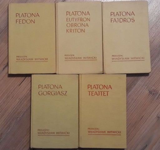 Zdjęcie oferty: Platon - Gorgiasz Teajtet Fedon Eutyfron Fajdros