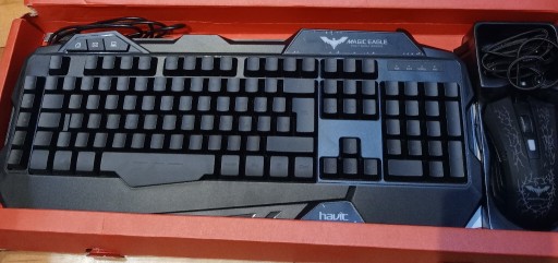 Zdjęcie oferty: Klawiatura gamingowa HAVIT HV-KB558CM +MYSZ