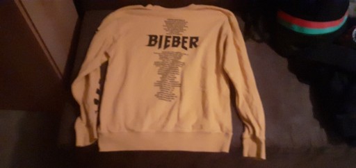 Zdjęcie oferty: Justin Bieber team bluza trasa koncertowa 