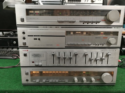 Zdjęcie oferty: Wieża unitra, 4 elementy. Po przeglądzie.