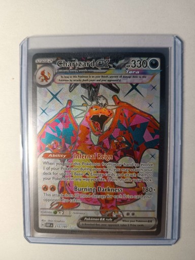 Zdjęcie oferty: Karta Pokemon TCG Charizard ex OBF 215