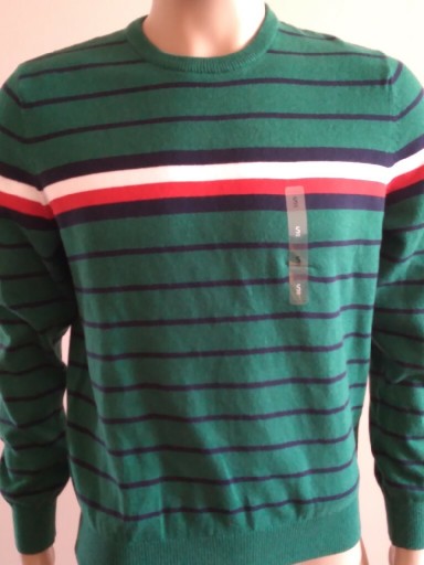 Zdjęcie oferty: Sweter męski Tommy Hilfiger r.S bawełna