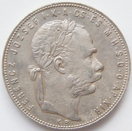 Zdjęcie oferty: Franciszek Józef 1 Forint 1880 r.KB