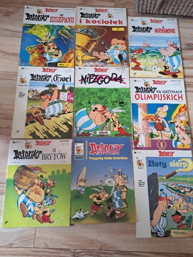 Zdjęcie oferty: Komiksy Asterix różne tytuły